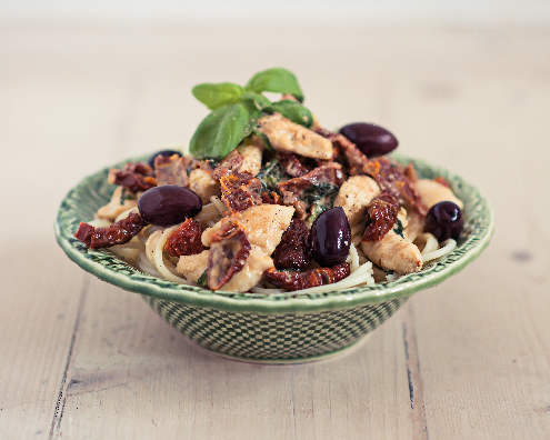 Kopia av Italiensk kycklingpasta